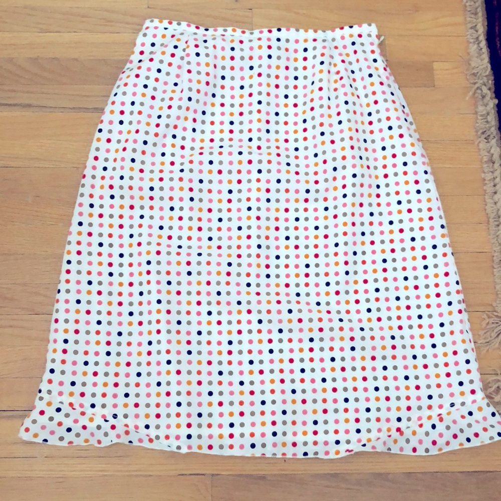 Polka dot skirt